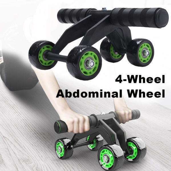 Four-wheeled Abdominal Roller Home Exercise