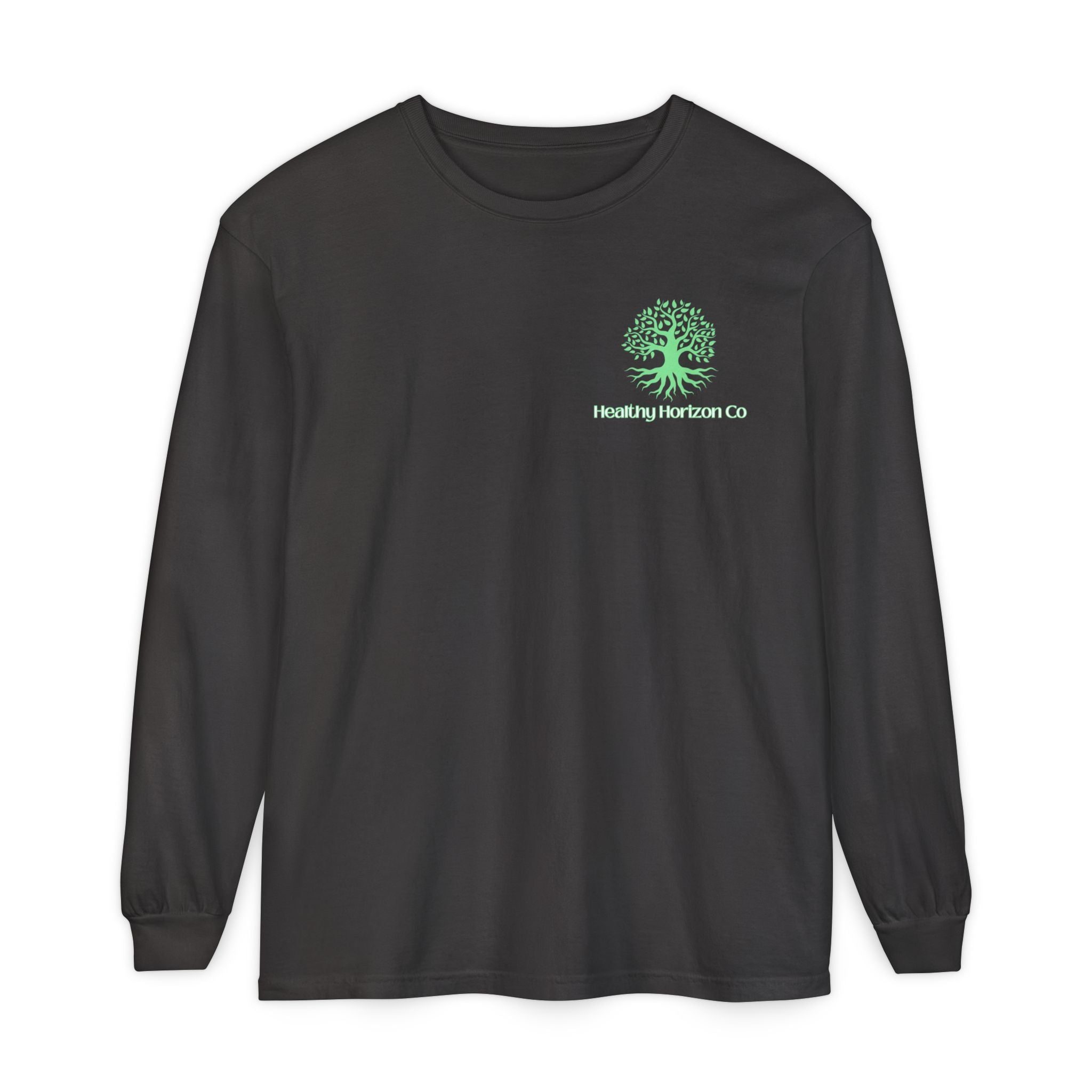 Tree of Life Long Sleeve T-Shirt — Healthy Horizon Co. Logo