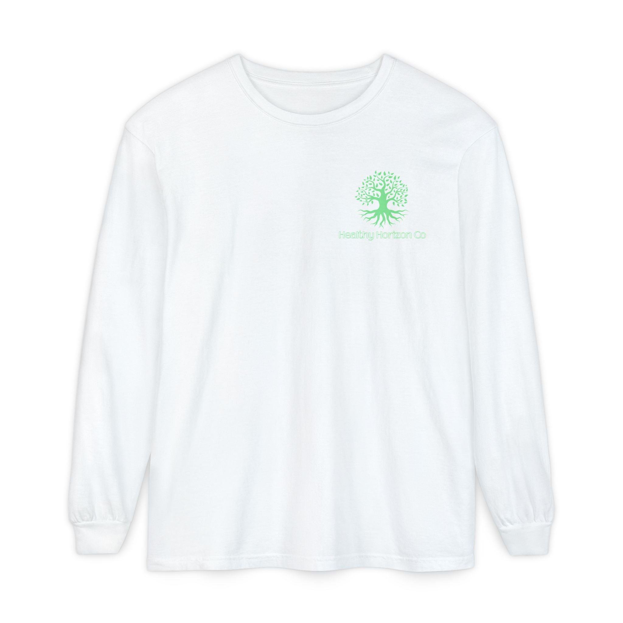Tree of Life Long Sleeve T-Shirt — Healthy Horizon Co. Logo