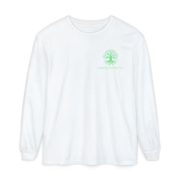 Tree of Life Long Sleeve T-Shirt — Healthy Horizon Co. Logo