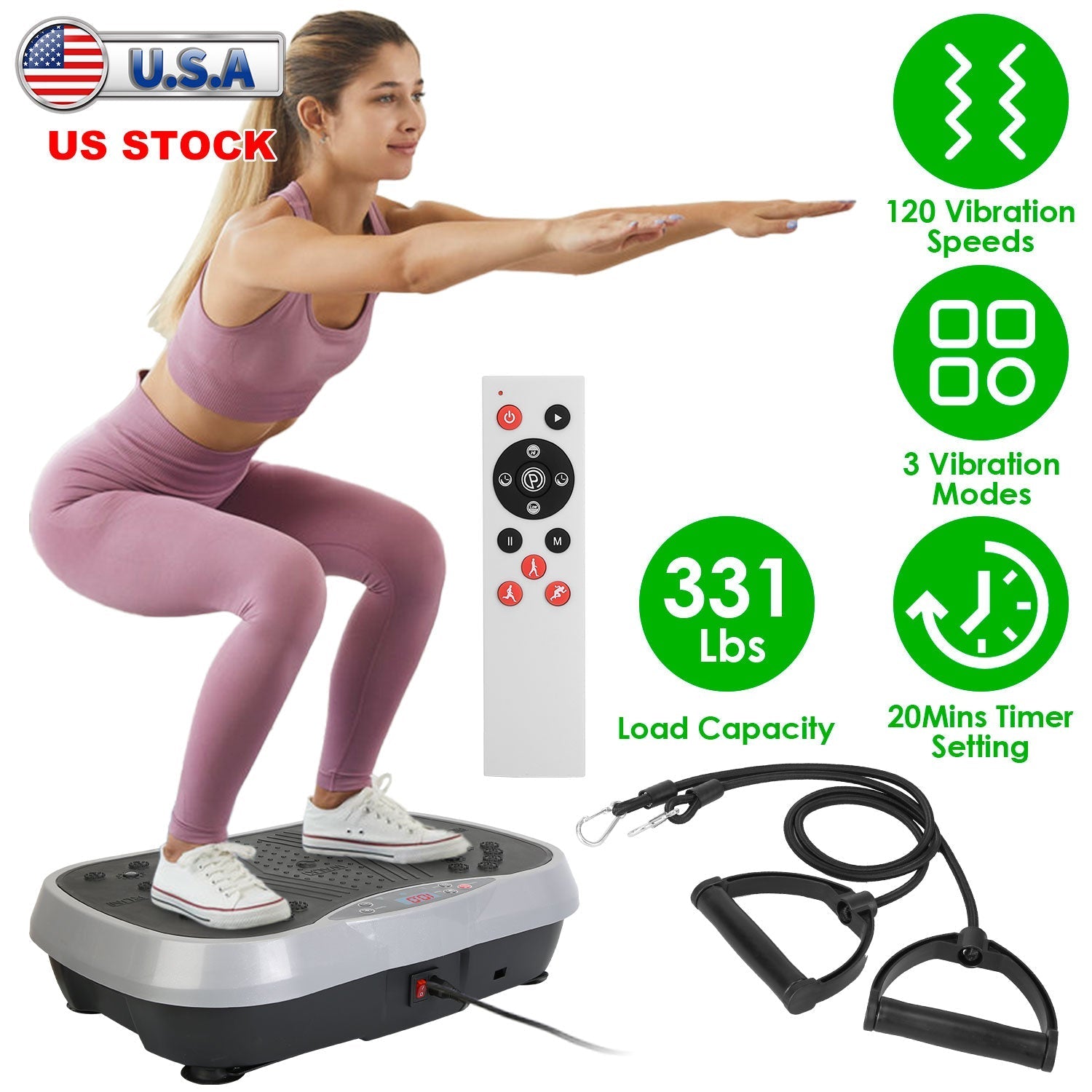 Vibration Exercise Machine