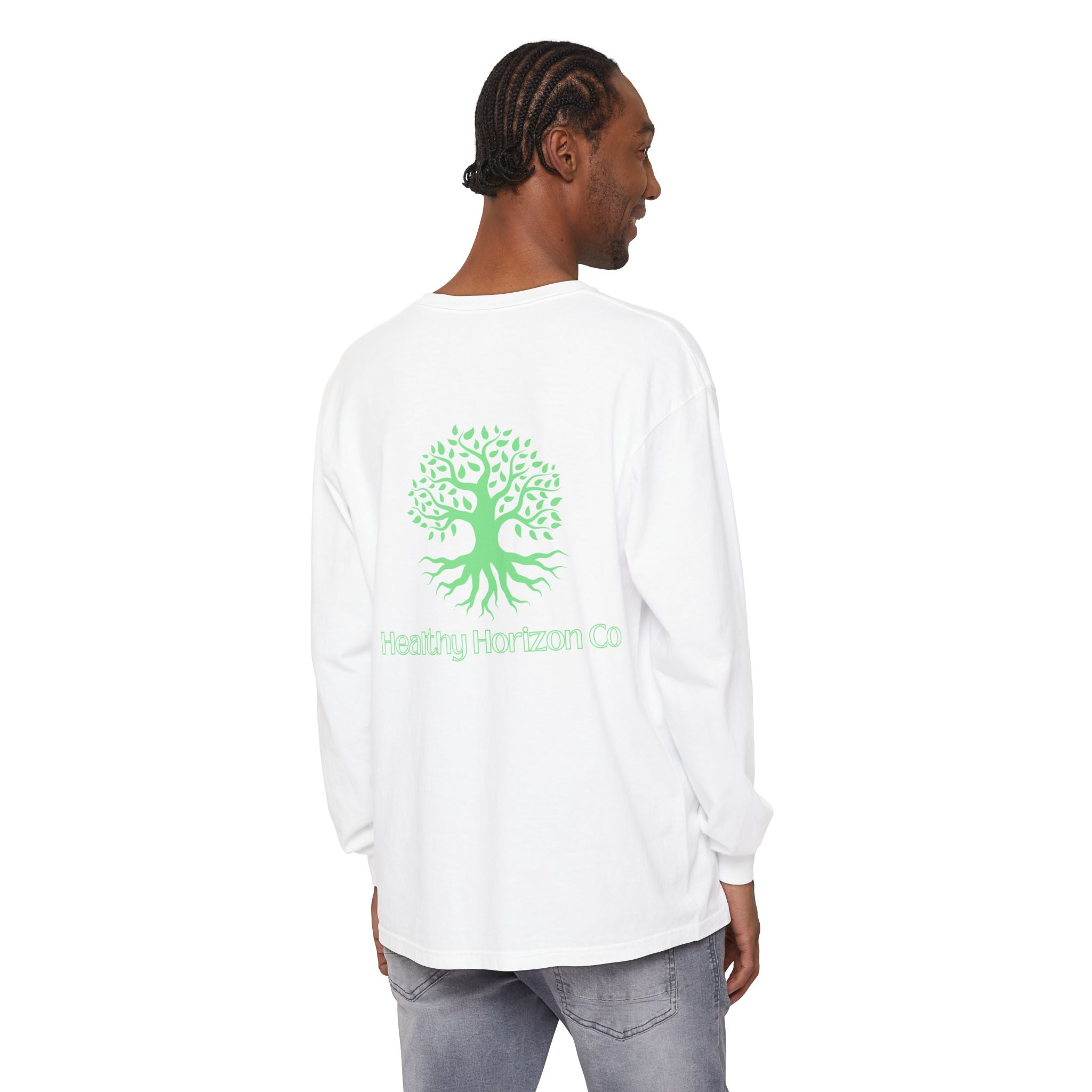 Tree of Life Long Sleeve T-Shirt — Healthy Horizon Co. Logo