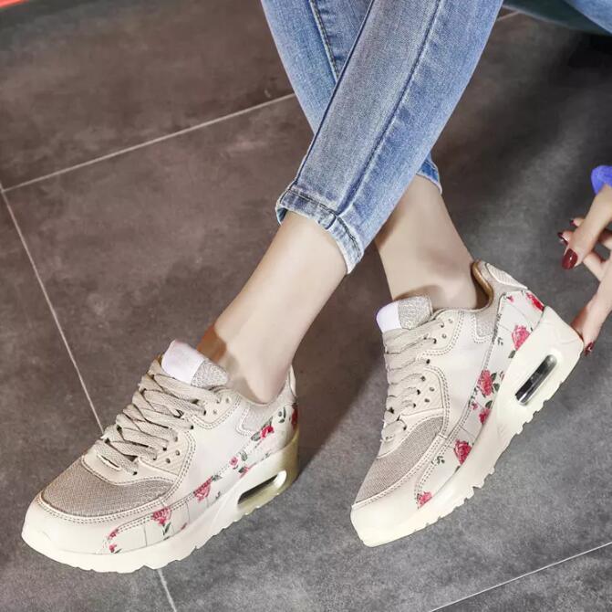Women’s Red Platform Sneakers