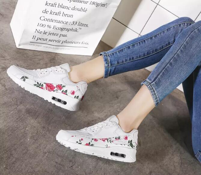 Women’s Red Platform Sneakers