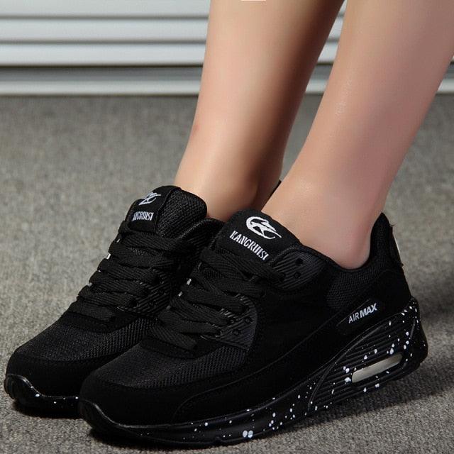 Women’s Red Platform Sneakers